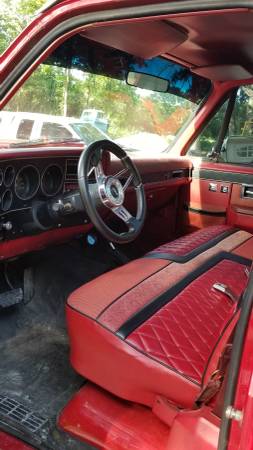 mud truck interior